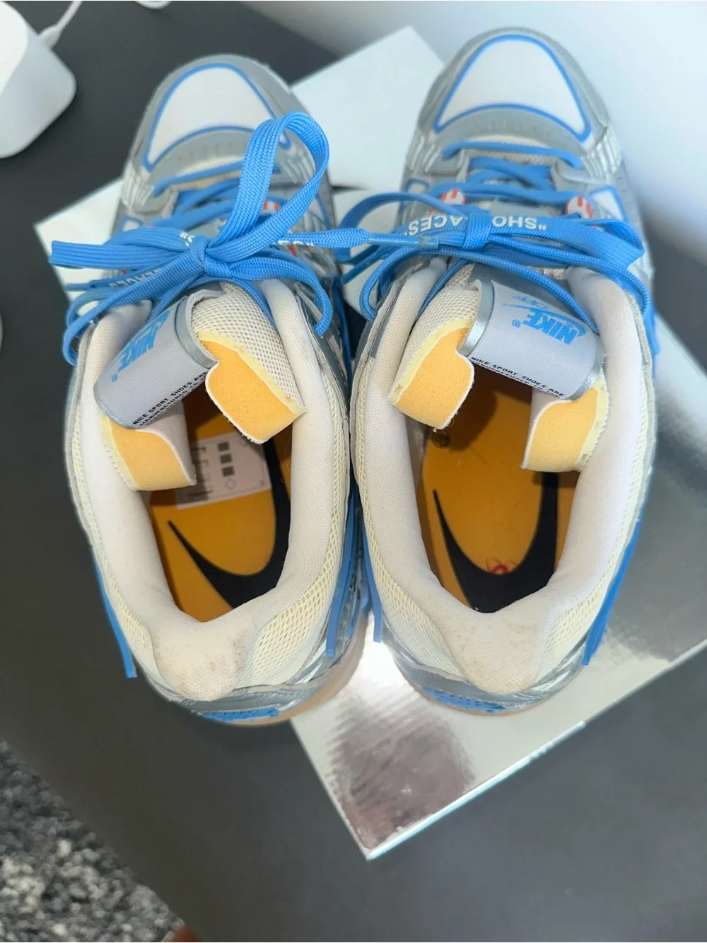 Nike Air Rubber Dunk Off-White UNC Men’s 10.5